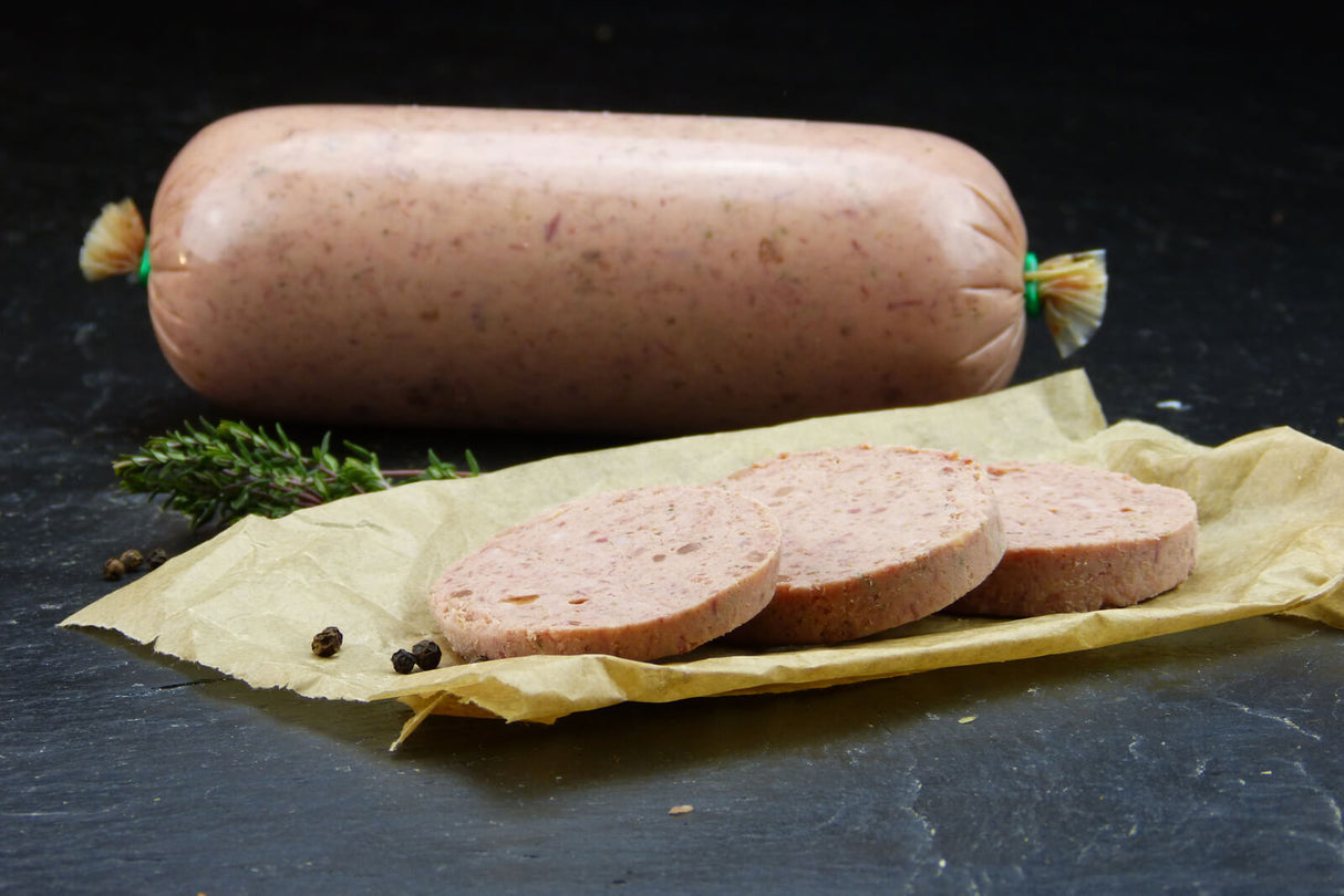 EIFEL Schwein: Hausmacher Leberwurst im Darm