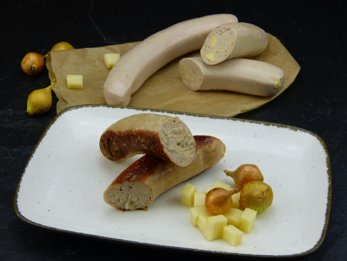 EIFEL Schwein: Bratwurst Cheese&Onion