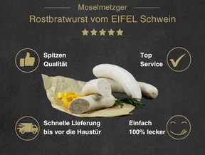 Rostbratwurst vom EIFEL Schwein