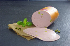 Mortadella vom EIFEL Schwein geschnitten