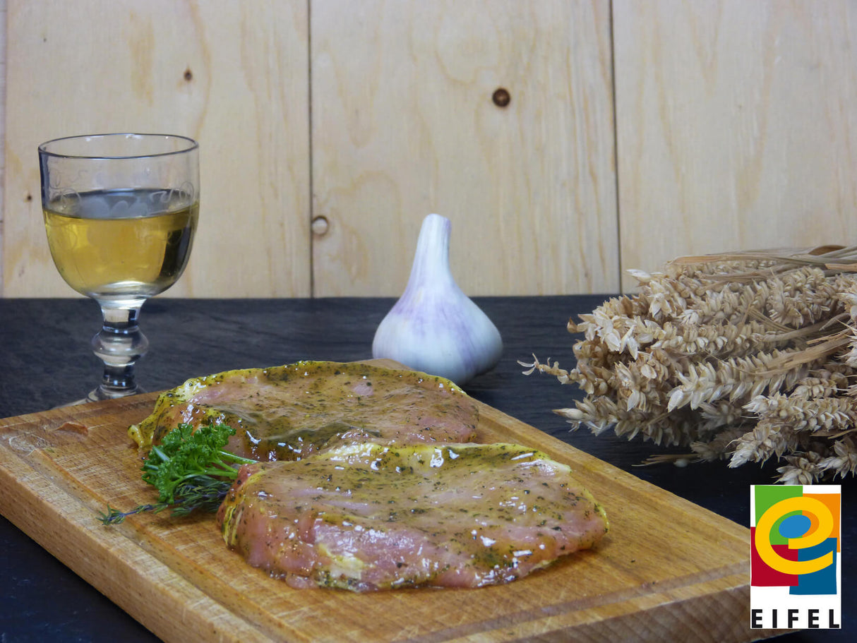 EIFEL Schwein: Rückensteak Kräuter/Knoblauch